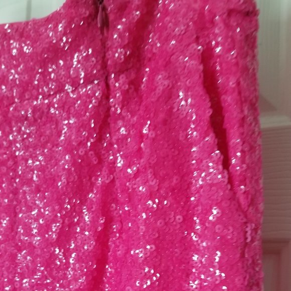 Pink Sequin Pants - Picture 5 of 9